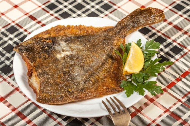 Flounder with Mustard and Honey on the Grill