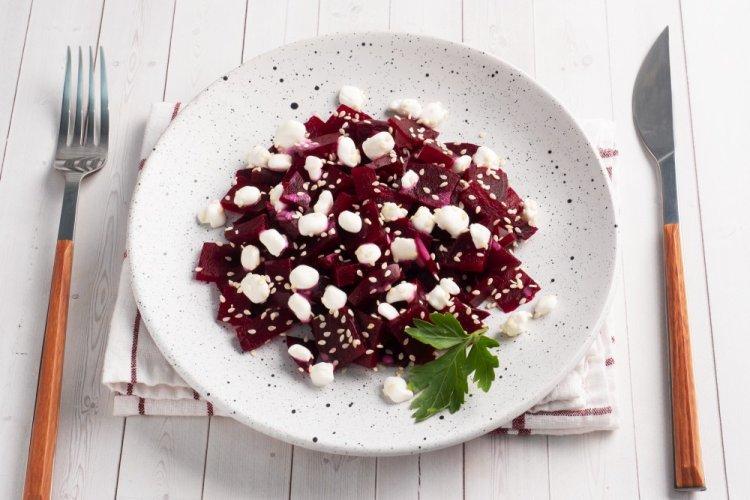 Beetroot and Cottage Cheese Salad