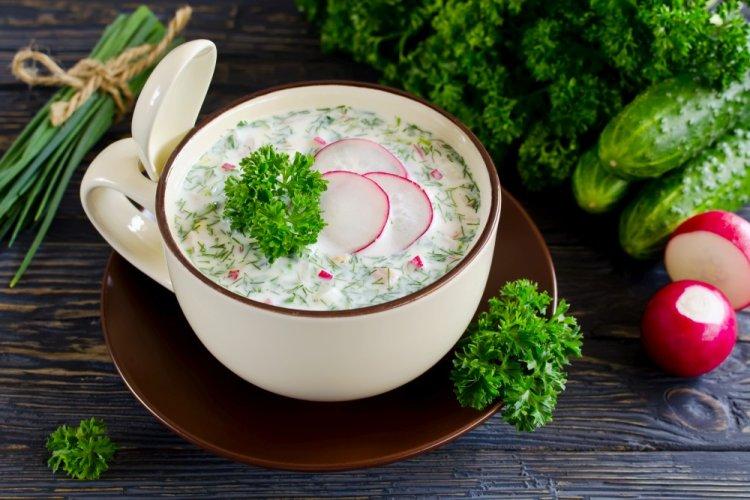 Okroshka with Tofu