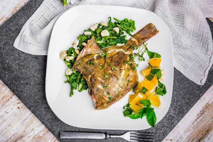 Flounder with Orange and Thyme in the Air Fryer