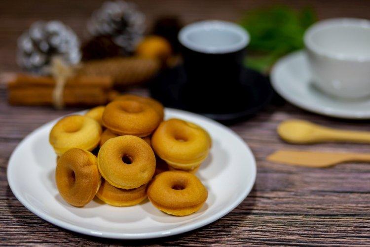 Healthy Avocado Donuts in a Multi-Baker