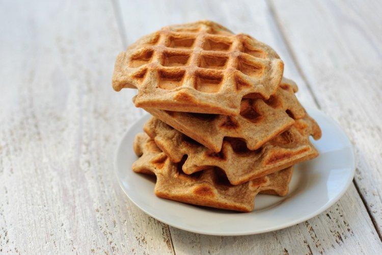 Viennese Waffles with Oat Flour in a Multi-Baker