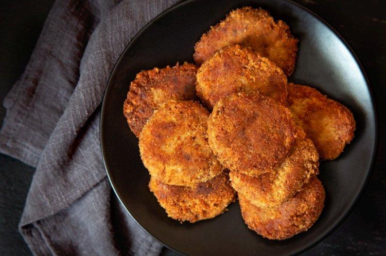 Lenten Pumpkin Patties in an Air Fryer