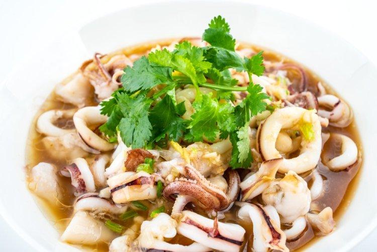 Korean-Style Squid with Soy Sauce