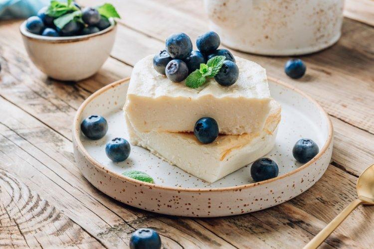 Pudín de tofu vegano