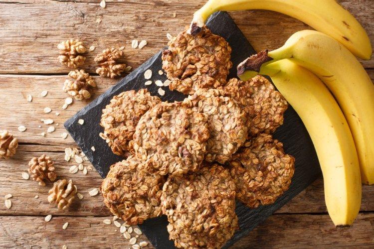 Galletas de plátano para diabéticos