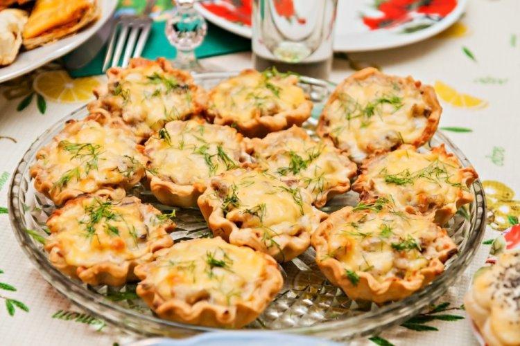 Ham and Cheese Tartlets in an Air Fryer