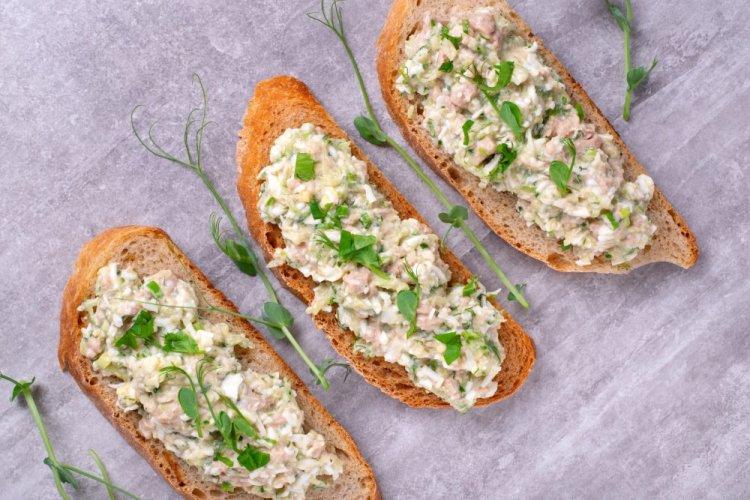Cod Liver and Egg Bruschetta