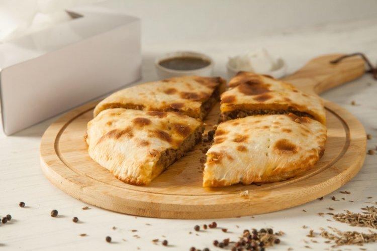 Kefir Flatbreads with Minced Meat