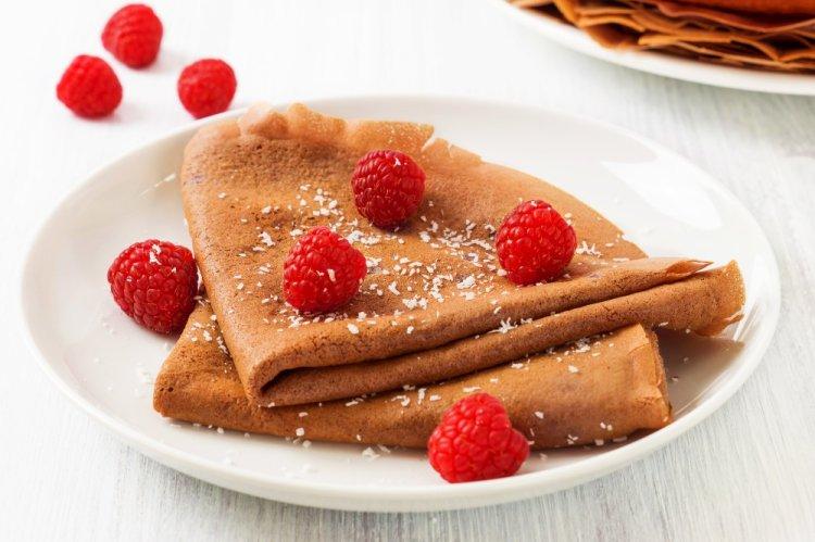 Panqueques de chocolate para diabéticos