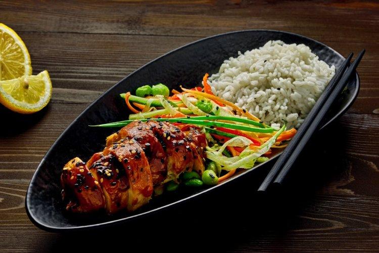Teriyaki Fried Chicken Bowl