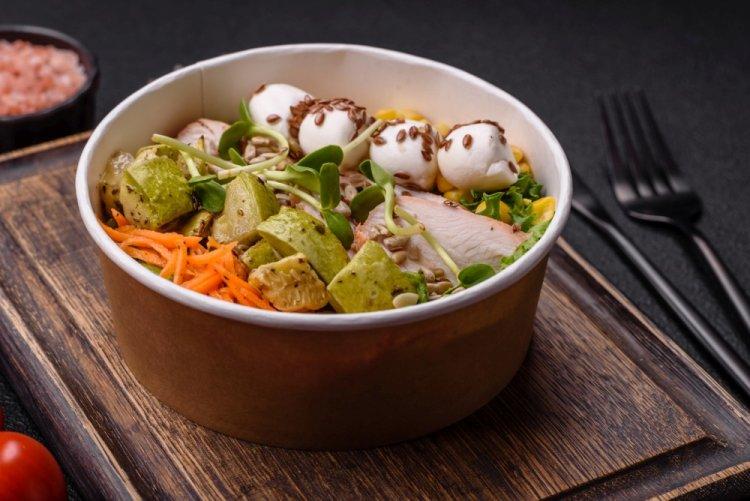 Chicken Fillet, Buckwheat, and Vegetable Bowl