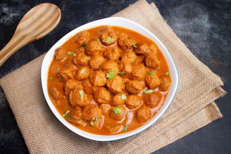Curry de carne de soja