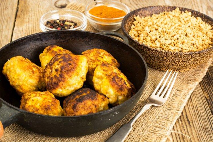 Albóndigas de carne picada de soja