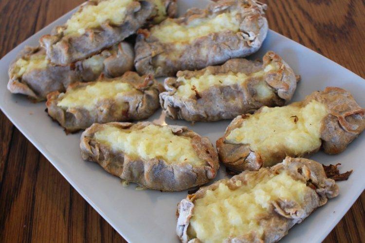 Kalitki de Carelia con arroz
