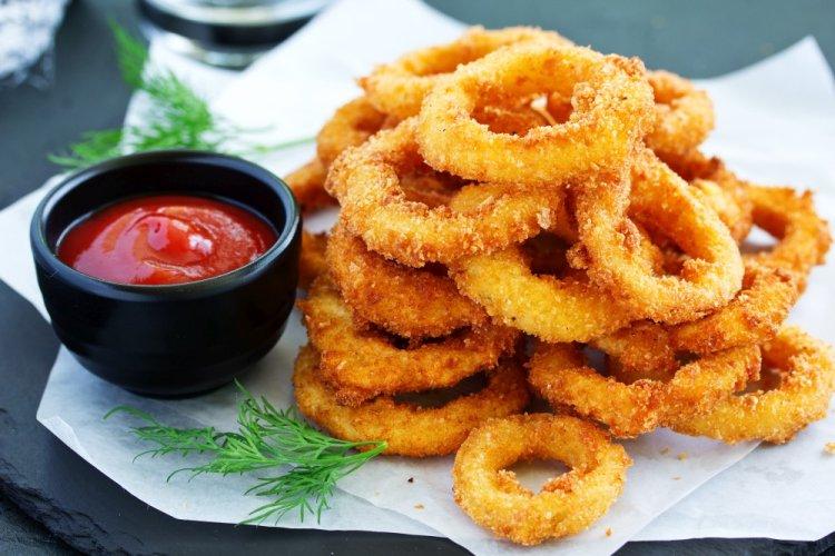 Air Fryer Breaded Onion Rings