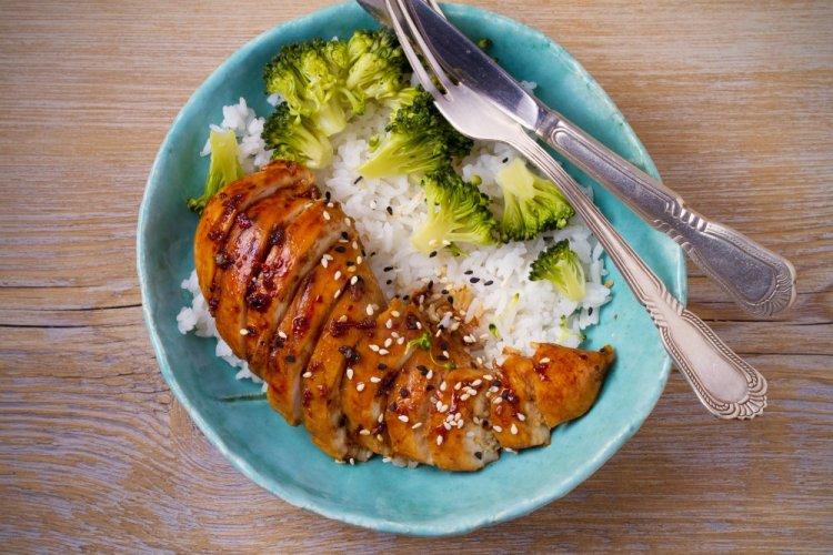 Chicken in Teriyaki Sauce in an Air Fryer