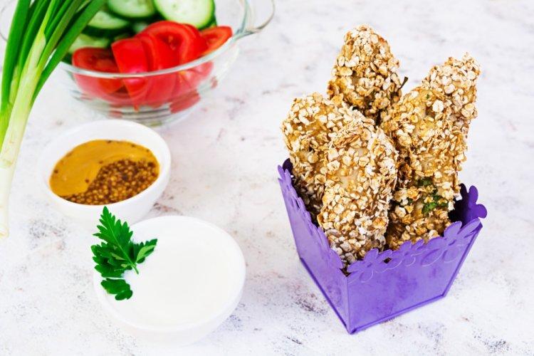 Healthy Baked Turkey Nuggets