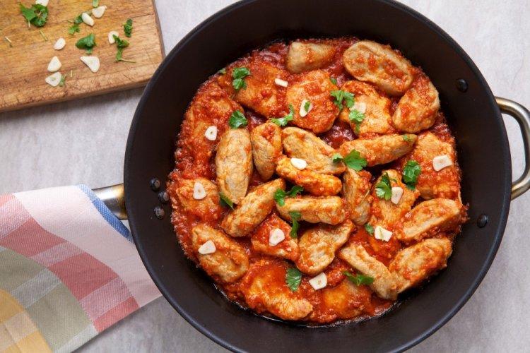 Healthy Braised Turkey in Tomato Sauce