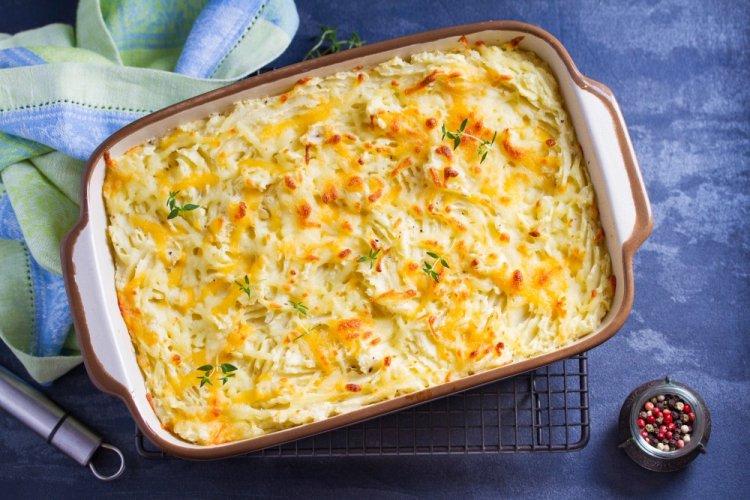 Healthy Turkey and Cottage Cheese Casserole