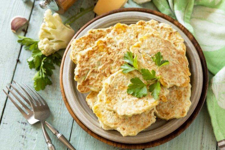 Healthy Cauliflower Fritters