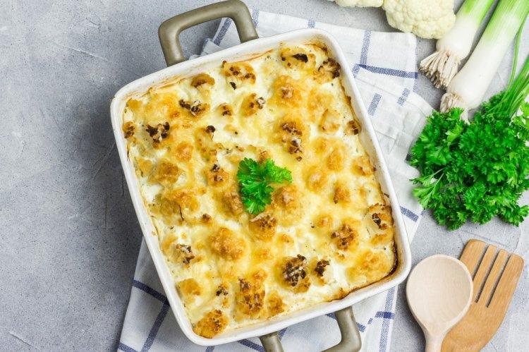 Healthy Cauliflower and Chicken Breast Casserole