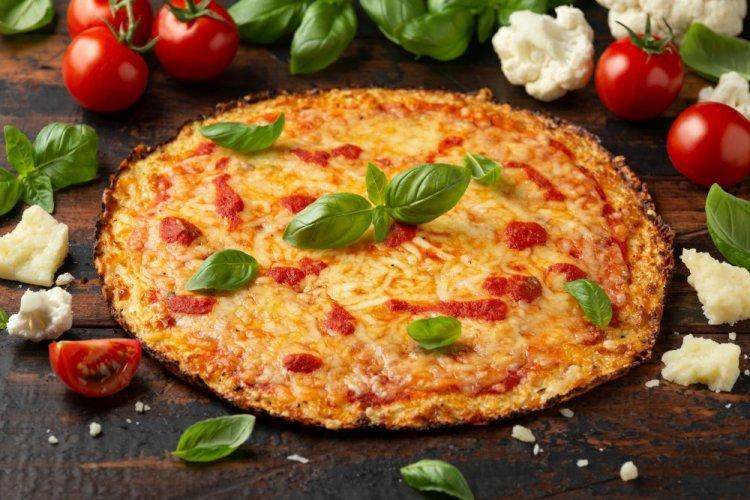 Healthy Cauliflower Pizza Crust