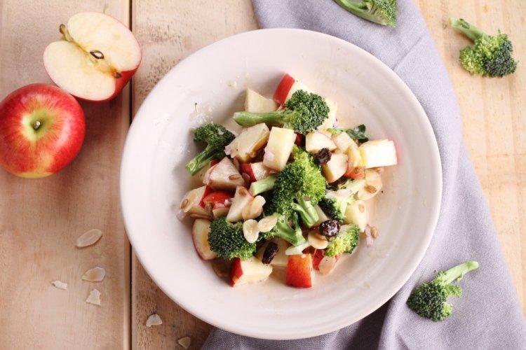Healthy Broccoli and Apple Salad