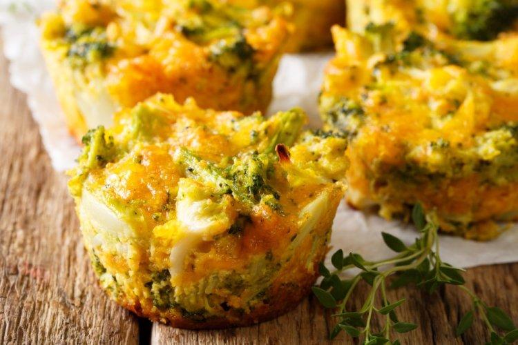 Healthy Broccoli Muffins