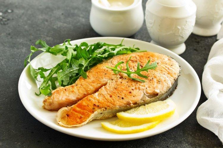 Trout Steaks with Lemon and Thyme