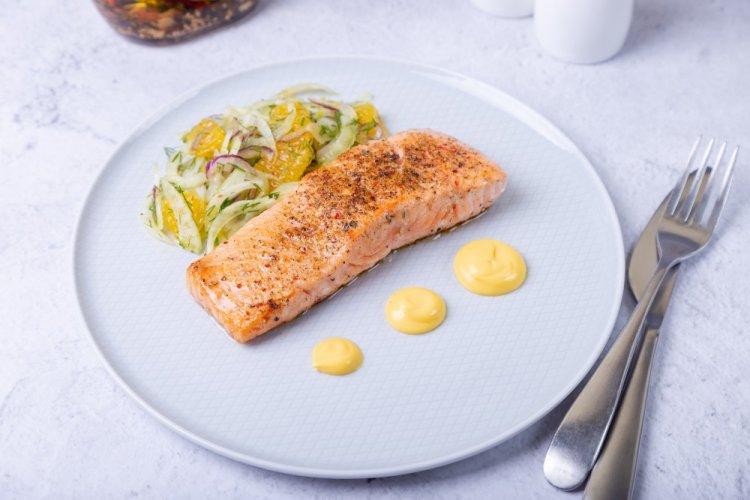 Healthy Trout in Mustard Marinade