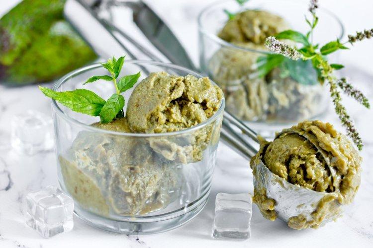 Healthy Avocado Ice Cream