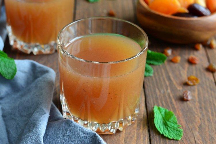 Dried Fruit Kissel (Thickened Fruit Drink)