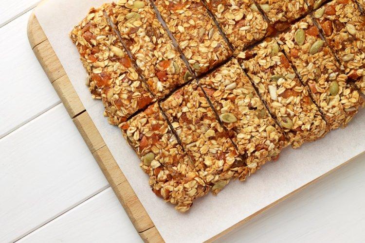 Apricot and Pumpkin Seed Granola Bars