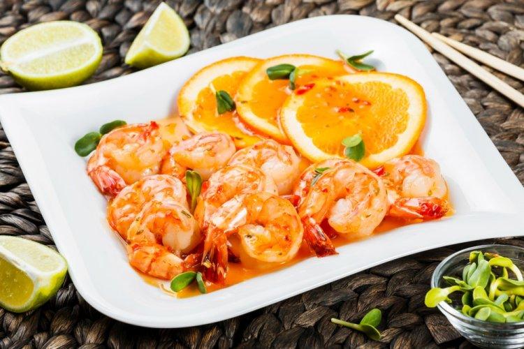 Orange Marinade with Chili for Shrimp