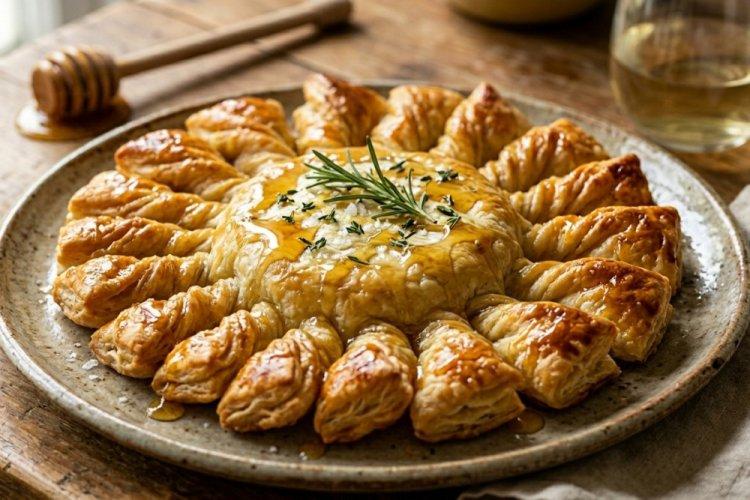 Roti Flatbreads with Camembert