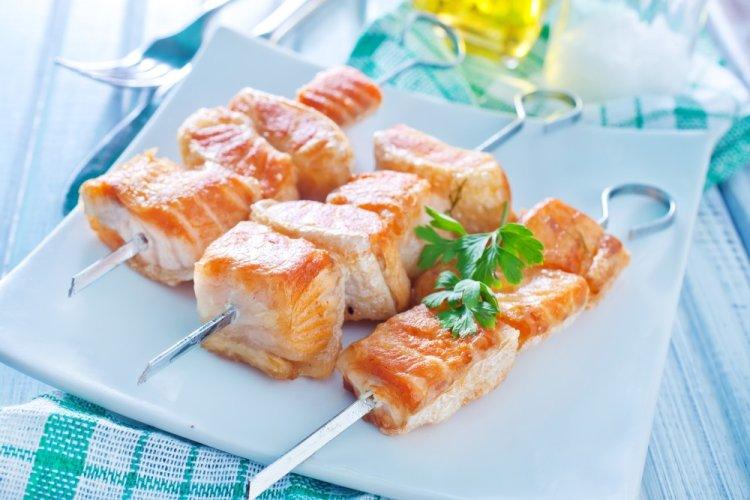 Grilled Chum Salmon Fillet