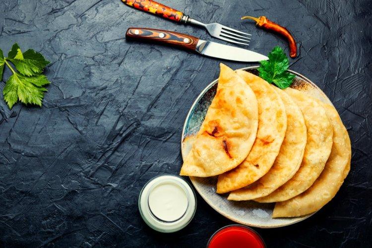 Chebureki from Roti Flatbread in an Air Fryer