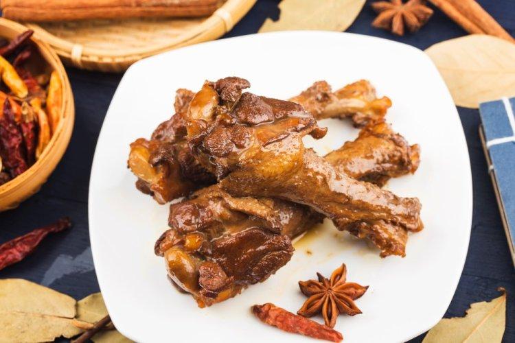 Duck Wings with Orange in the Oven