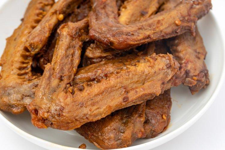 Duck Wings in Mustard Marinade in the Oven