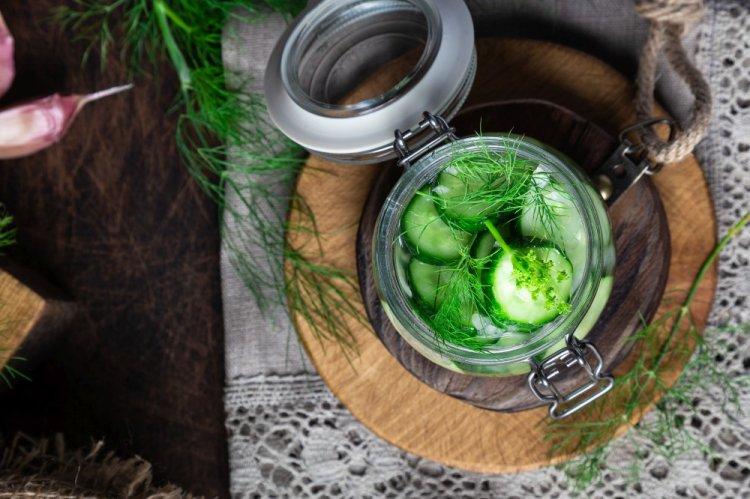 Cucumber and Pepper Salad for Winter