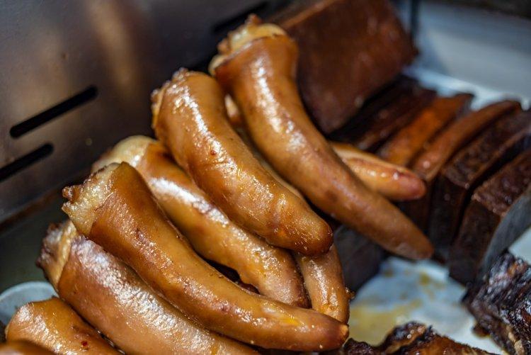 Pork Tails in Sour Cream