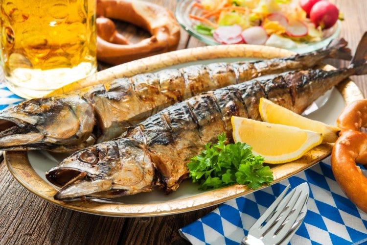 Mackerel in Ginger-Lemon Marinade on the Grill