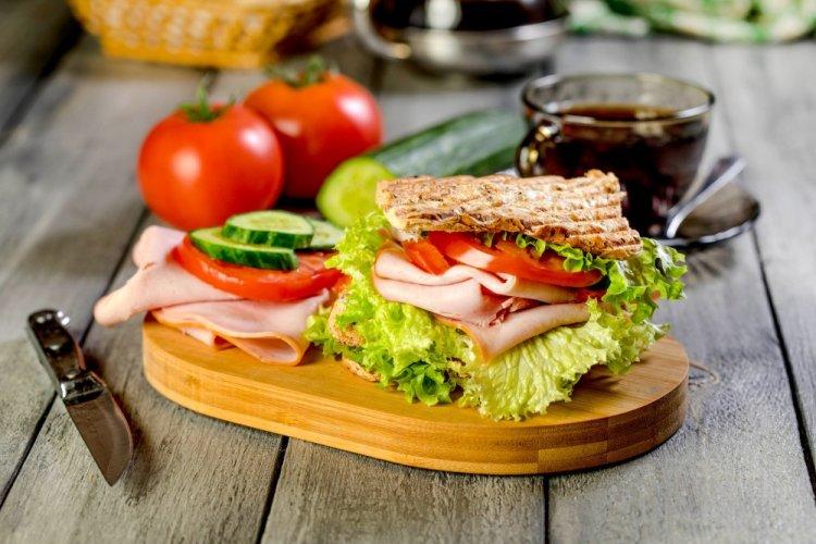 Ham, Vegetable, and Cheese Sandwiches