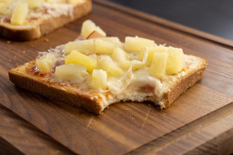 Hot Ham, Pineapple, and Mozzarella Sandwiches