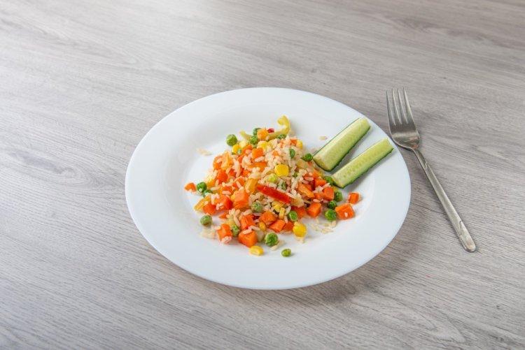 Classic Hawaiian Mix Side Dish in a Skillet