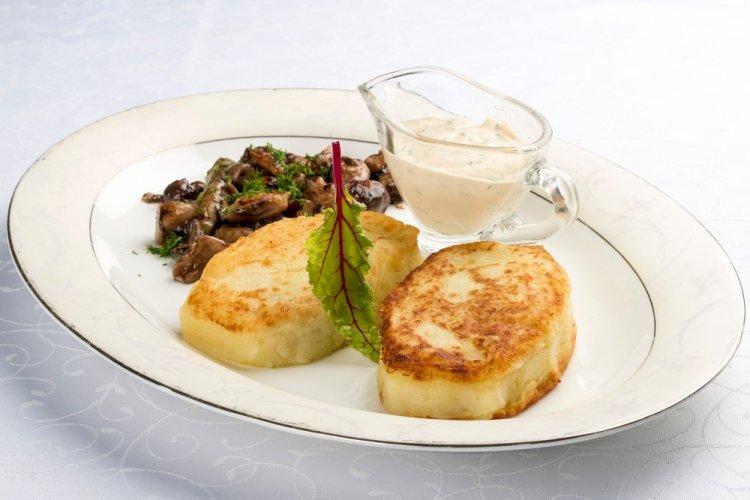 Potato Patties with Cheese