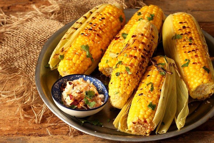 Grilled Corn in Husks
