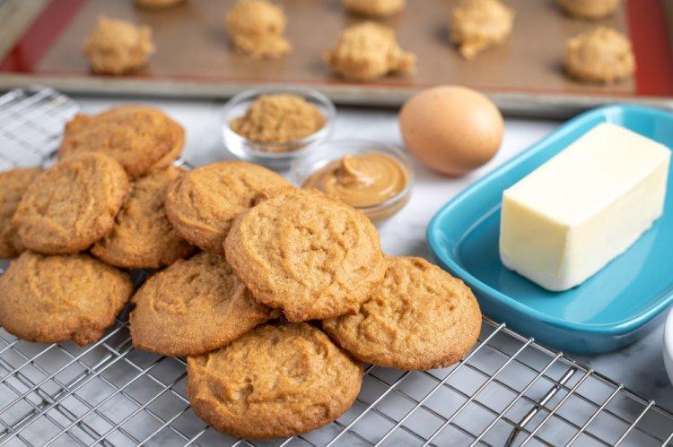 Cottage Cheese and Peanut Butter Cookies