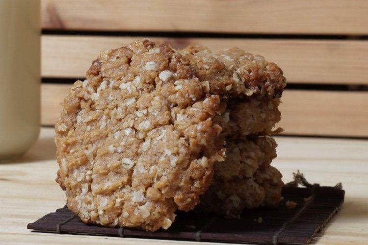 Lenten Peanut Butter and Coconut Flake Cookies